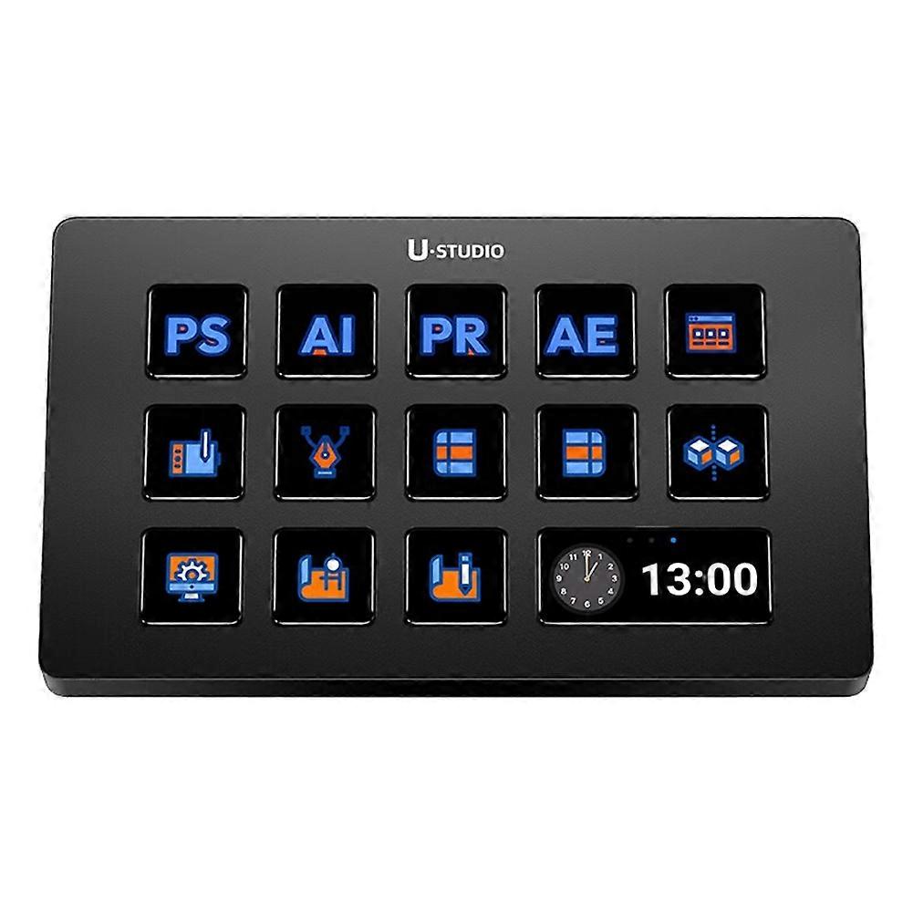 D200 Visual Keyboard Studio Controller 13 Keys for Game/Office/Livestreaming/Content Creation