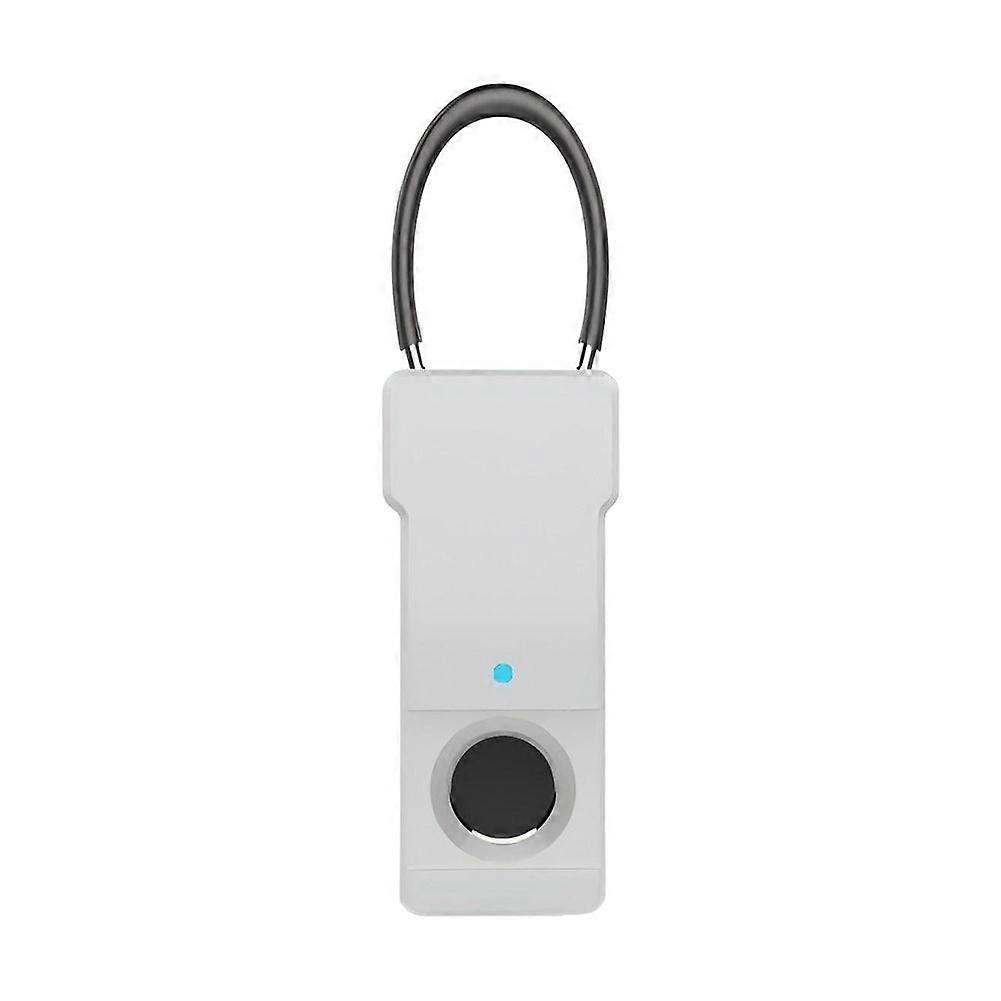 Tuya Fingerprint Padlock Bluetooth Combination Padlock Suitcase Luggage Code Lock Mini Fingerprint Key Anti-Theft Lock A