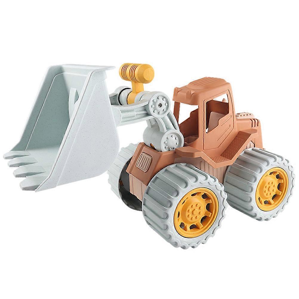 Toddler Bulldozer Toy for Kids Use with Push Back Function