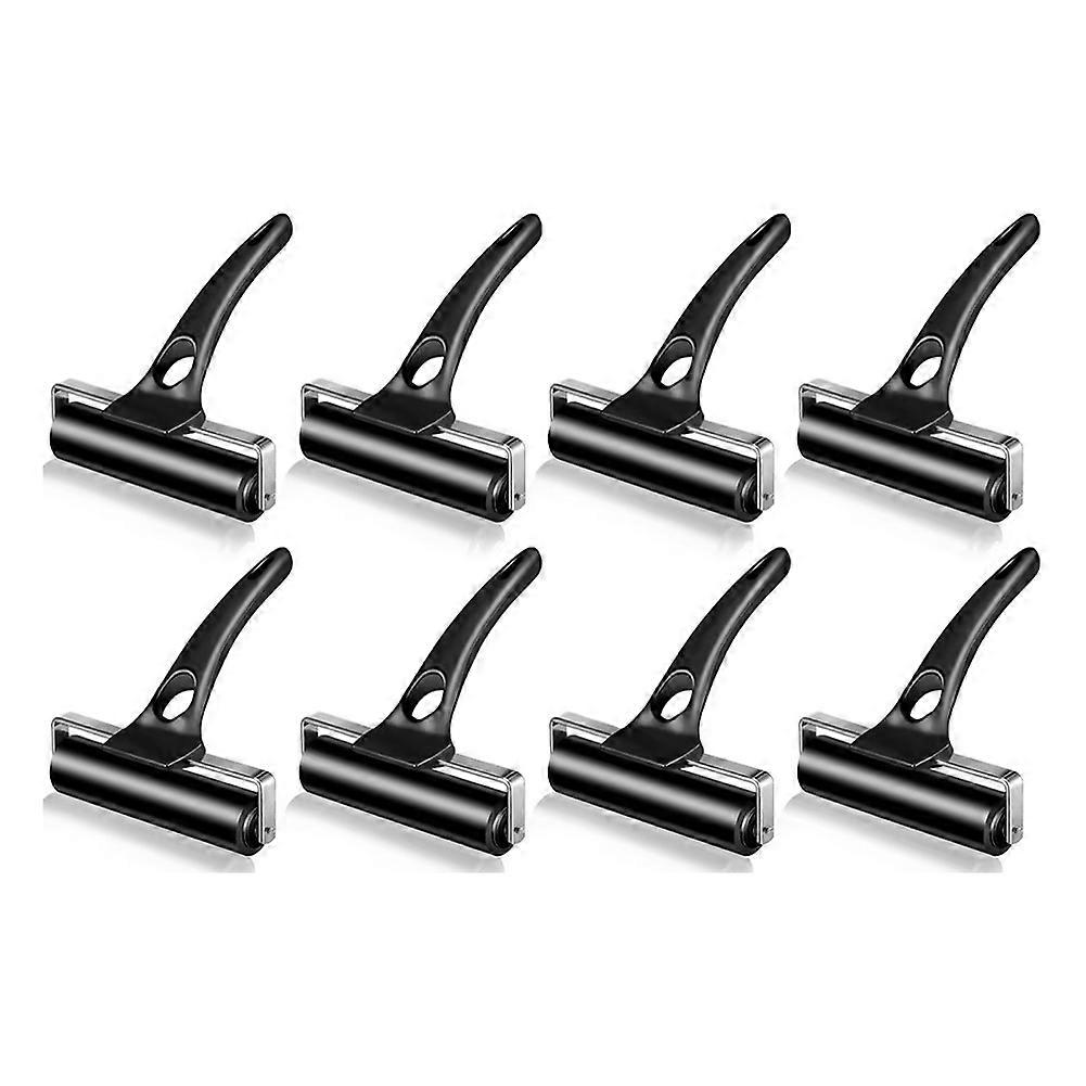 8Pcs Rubber Roller Perfect for Gluing Printing Inking Crafting