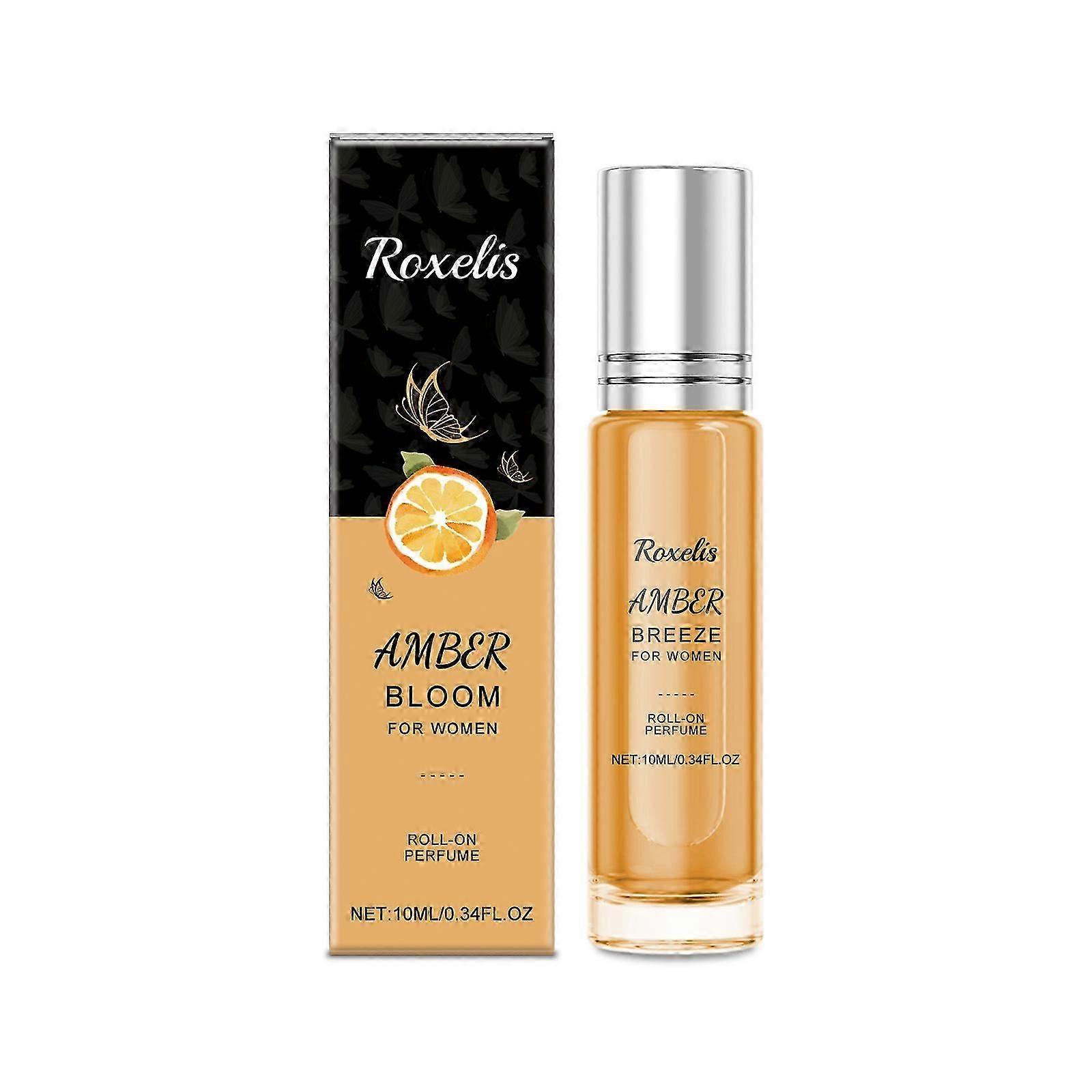 Orange Roller Perfume for Couples - Long-Lasting, Fresh & Romantic, Portable 10ml