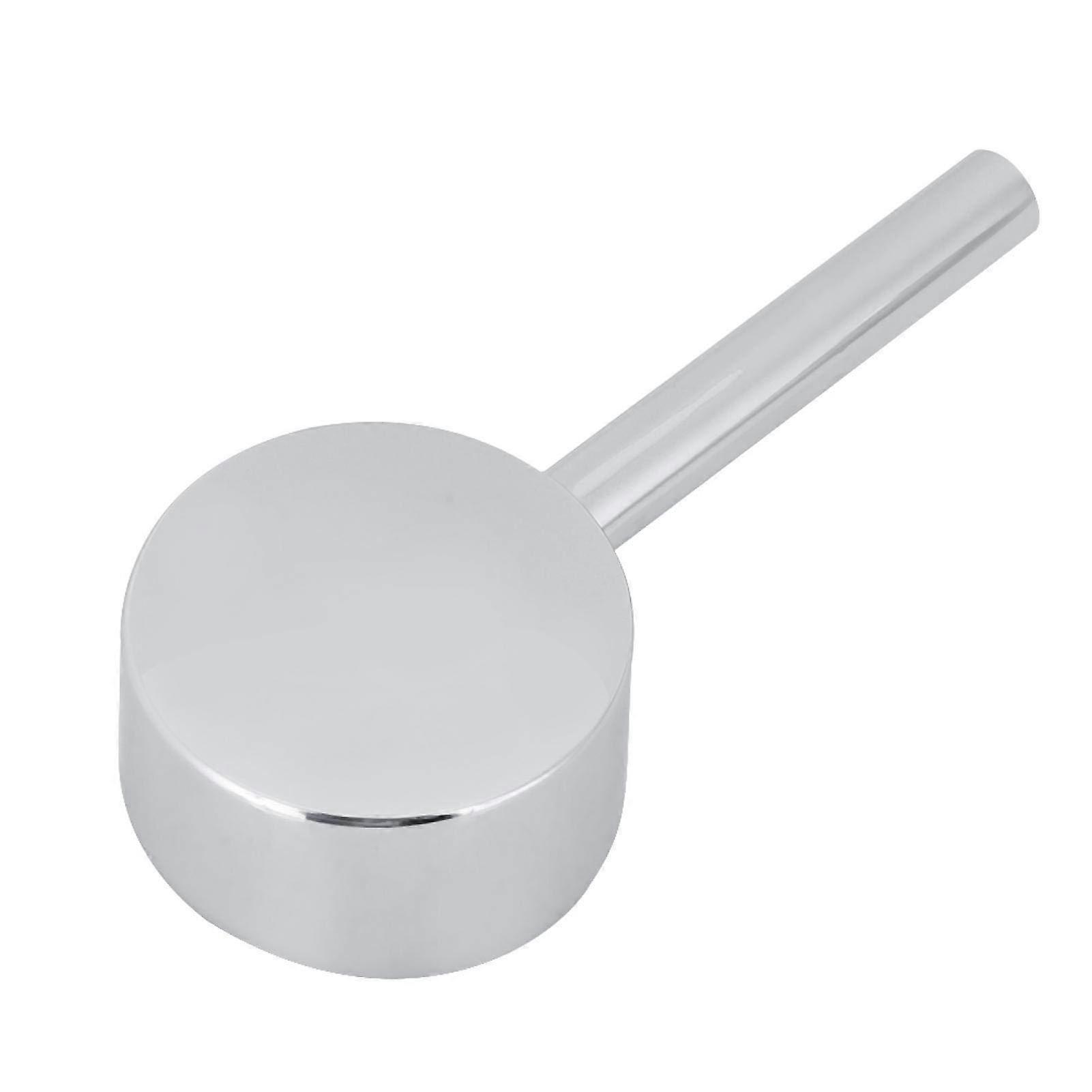 Bathroom Faucet Handle Chrome Zinc Alloy 35mm Single Lever for Sink and Bath Replacement