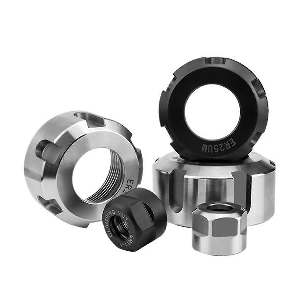 ER16 CNC Tool Holder  Precision Hardened Steel Collet Chuck Low Vibration Quick Change