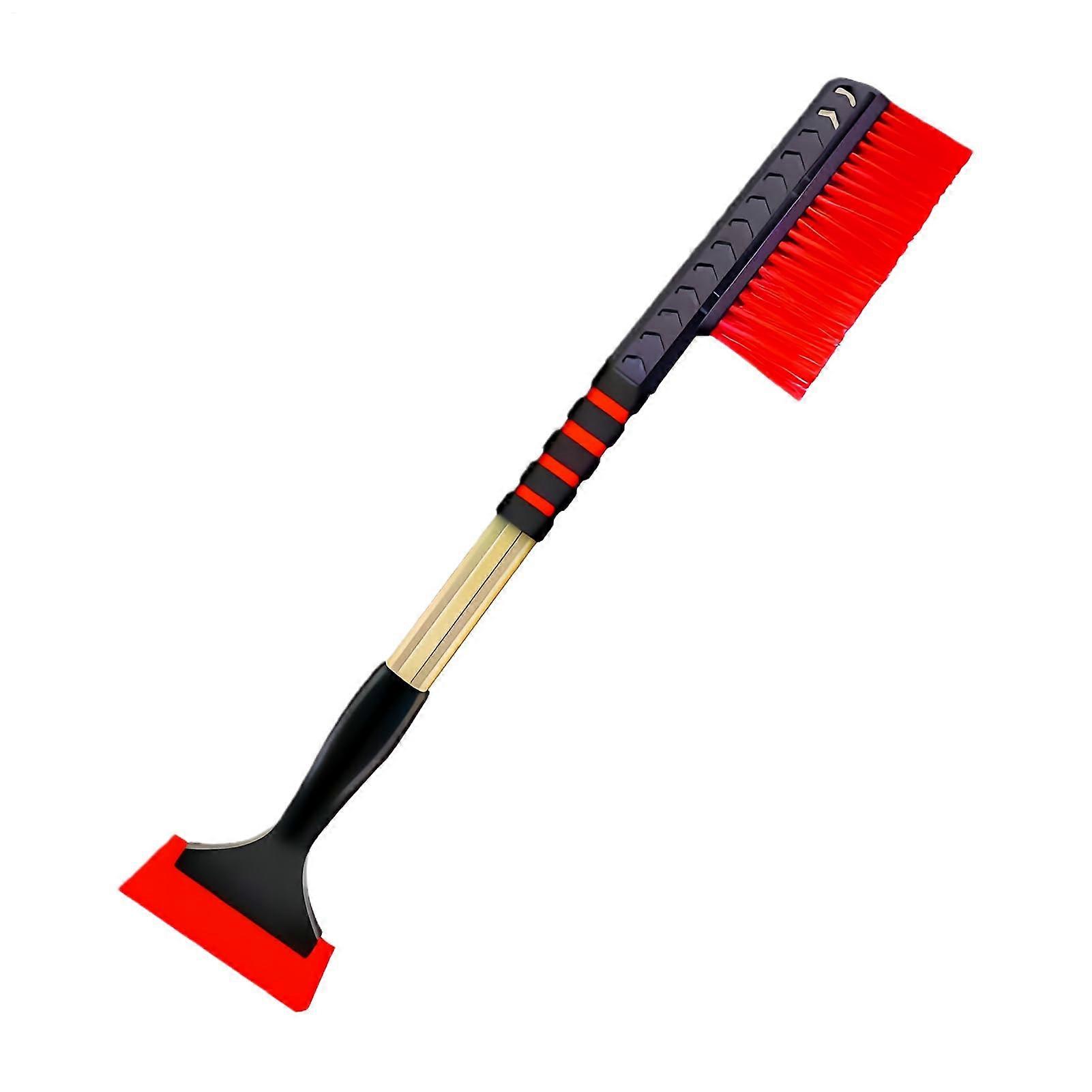 Car Snow Scraper with Extendable Snow Brush and Ice Scraper, Ergonomic Foam Grip for Winter