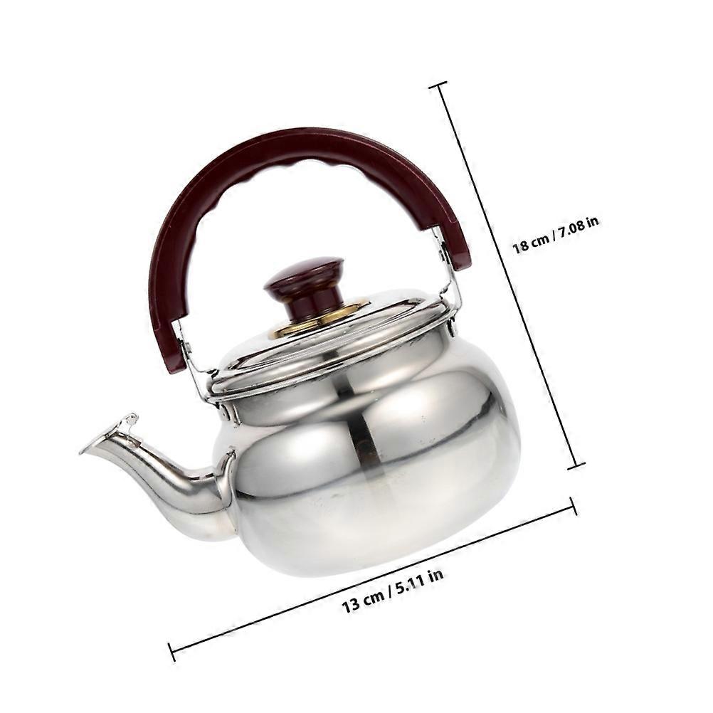 Rust Resistant Water Kettle Household Silver Fast Water Heating 1Pack