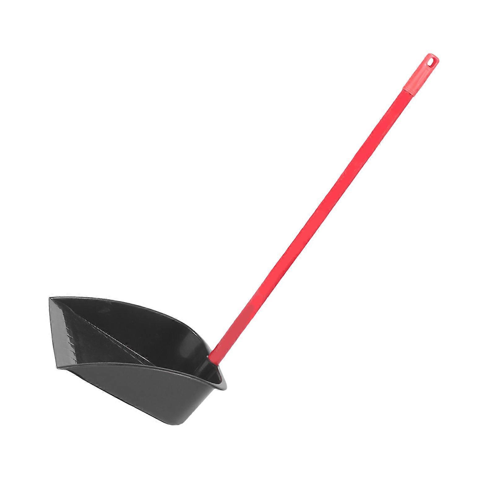 Detachable Household Dustpan with Long Handle Assorted Color Plastic for Home Cleaning Small Size