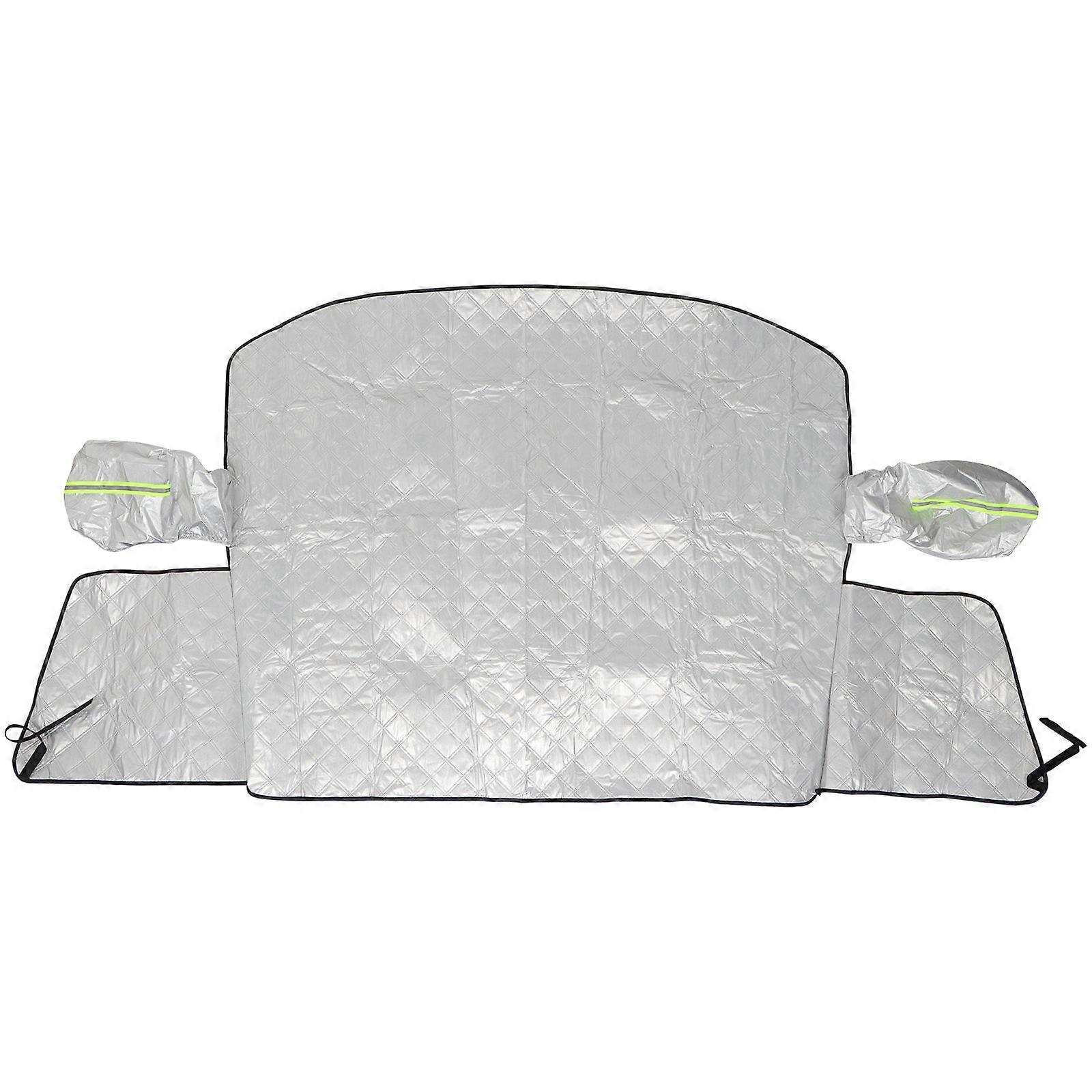 Automobile Sun Shade Rectangular Car Protective Cover For Outdoor Parking 1Pcs