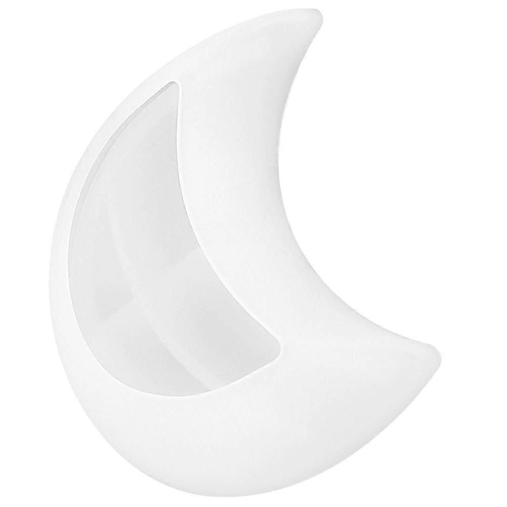 DIY Silicone Moon Shaped Tray Mold for Epoxy Casting White