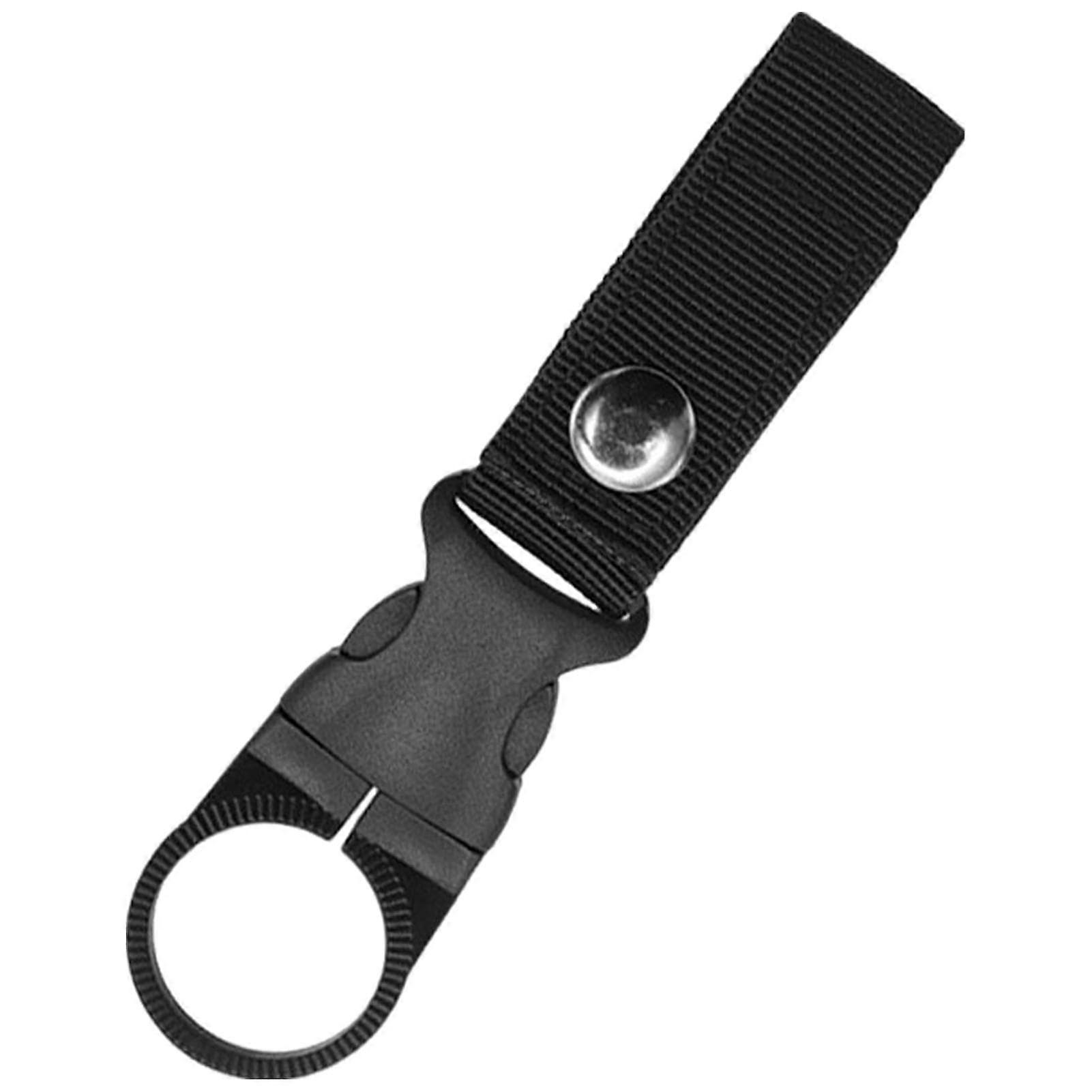 Water Bottle Holder for Backpack Hiking with Adjustable Clip Strap and Durable Nylon Webbing