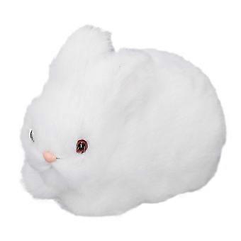 2025 Realistic Plush Bunny Simulation Model Cute Home Decoration Lifelike Stuffed Animal Toys for Christmas Birthday