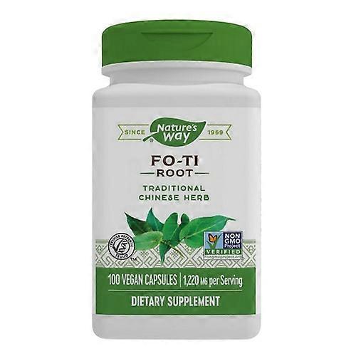 Nature's Way Fo-Ti Root,100 Caps (Pack of 1)