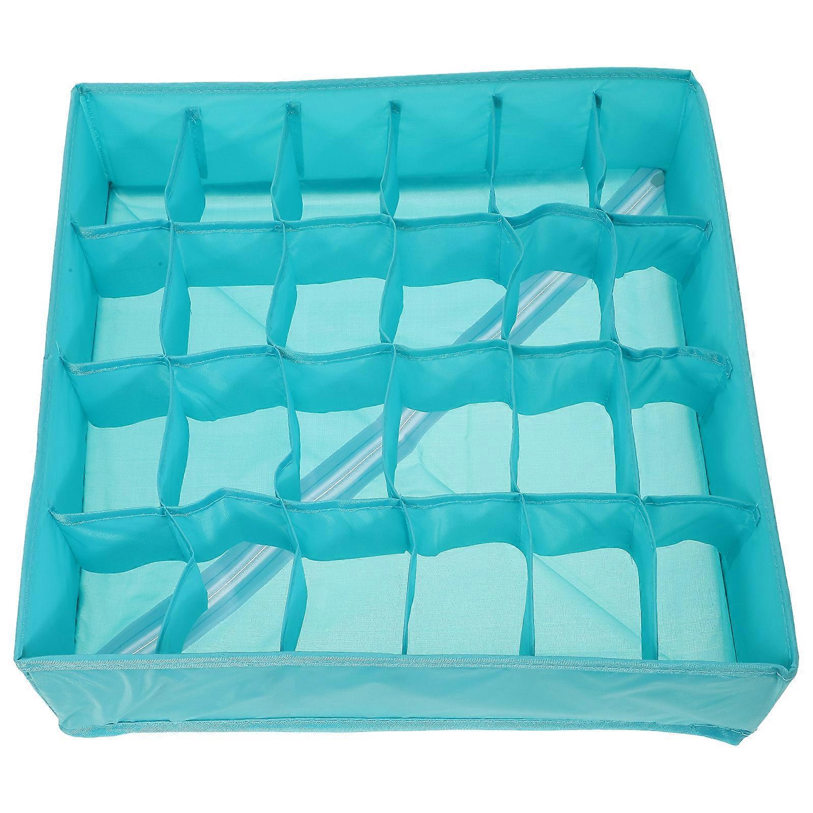 Khaki Underwear Storage Box for Easy Organization 1 Large Capacity