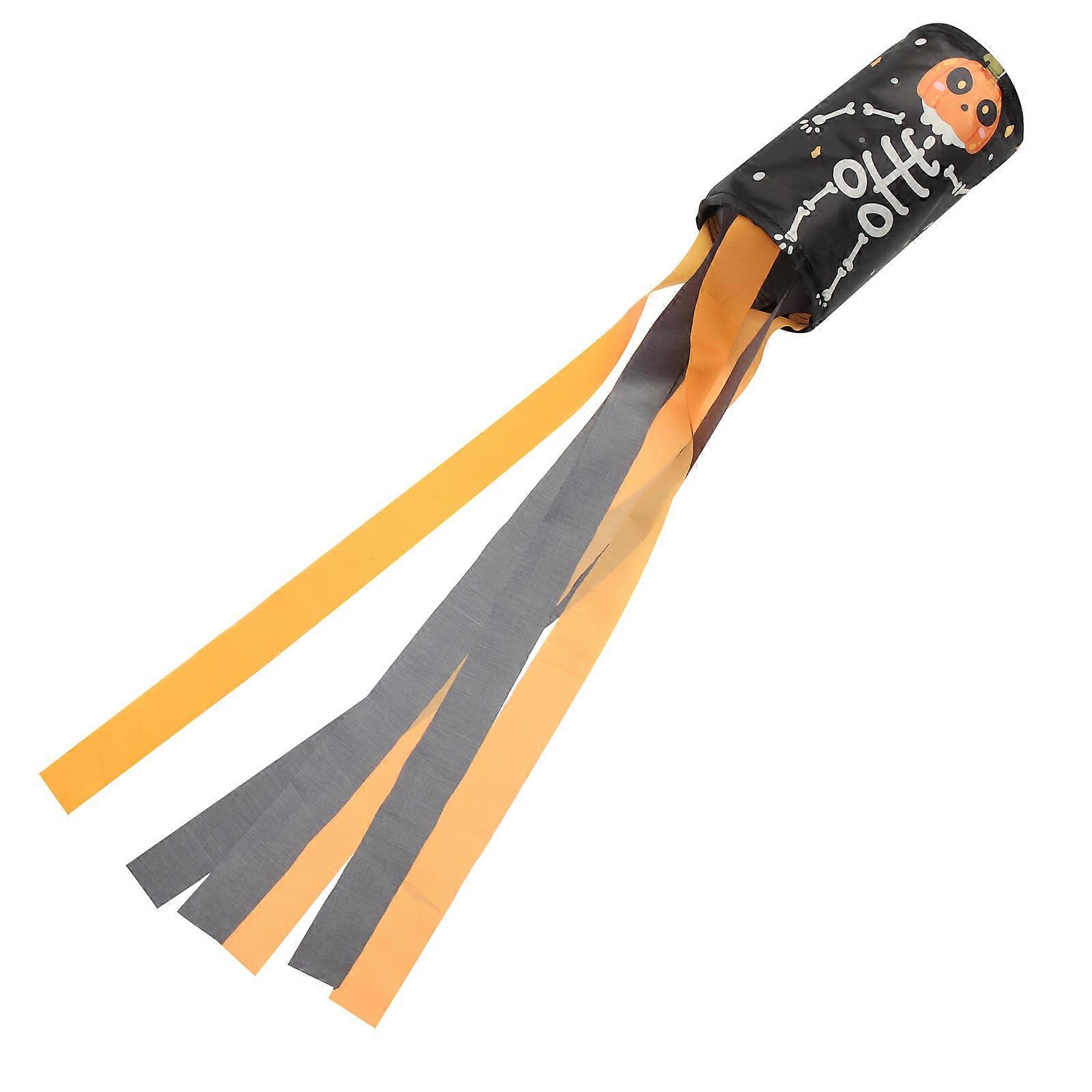 Halloween Wind Indicator Yard Flag for Decoration Use Hanging Windsock