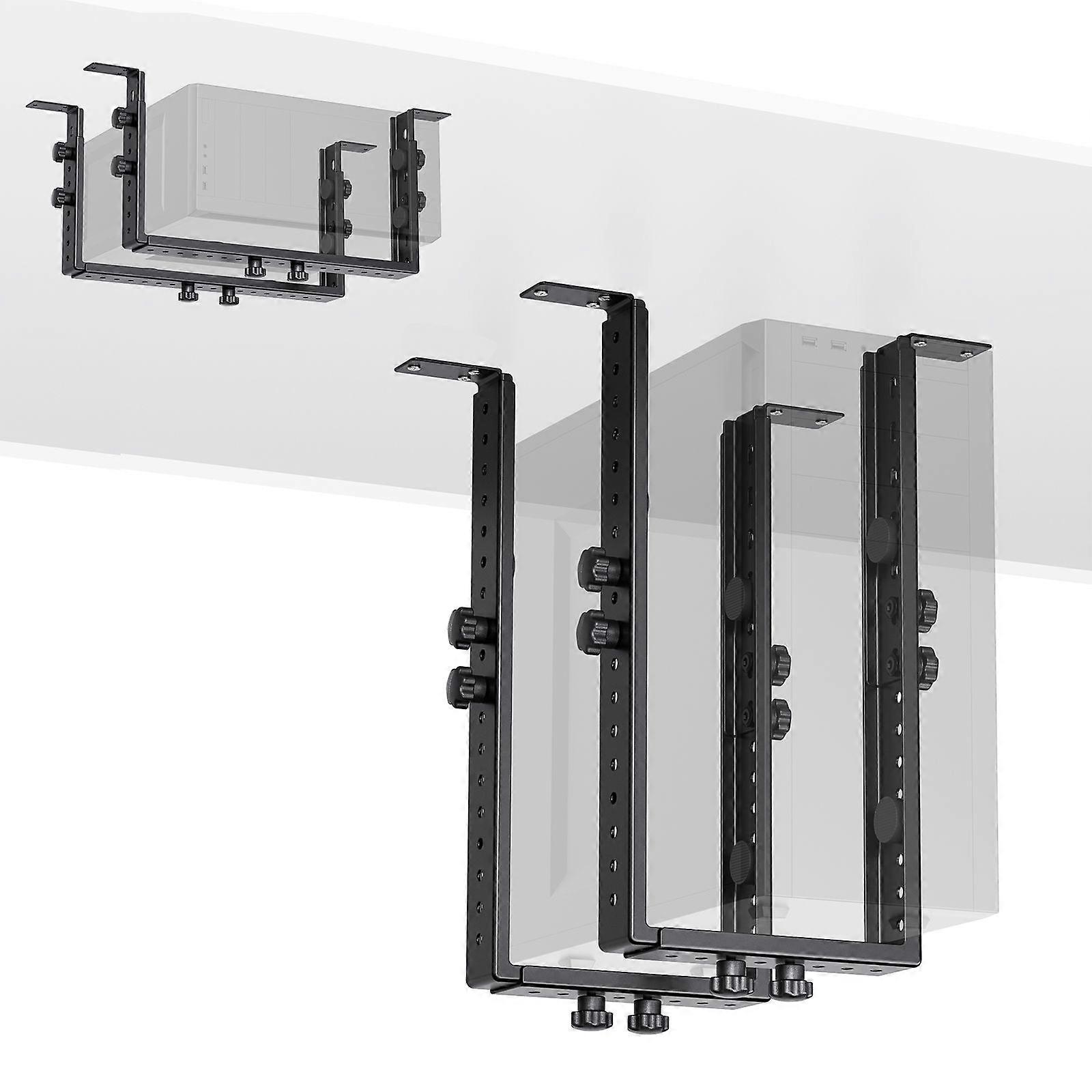Heavy-Duty Support Under Desk PC Mount
