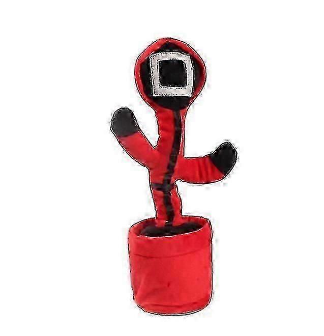 Dancing Cactus 120 Song Speaker Talking Voice Repeat plush Cactu Dancer