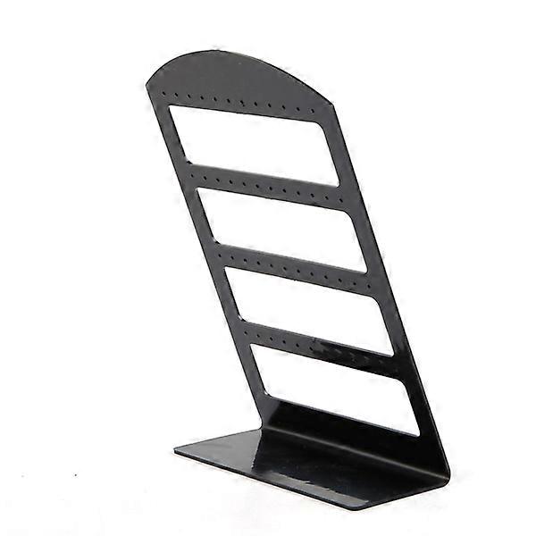 Black Earring Display Organizer Plastic Rack for 2Pcs Ear Studs