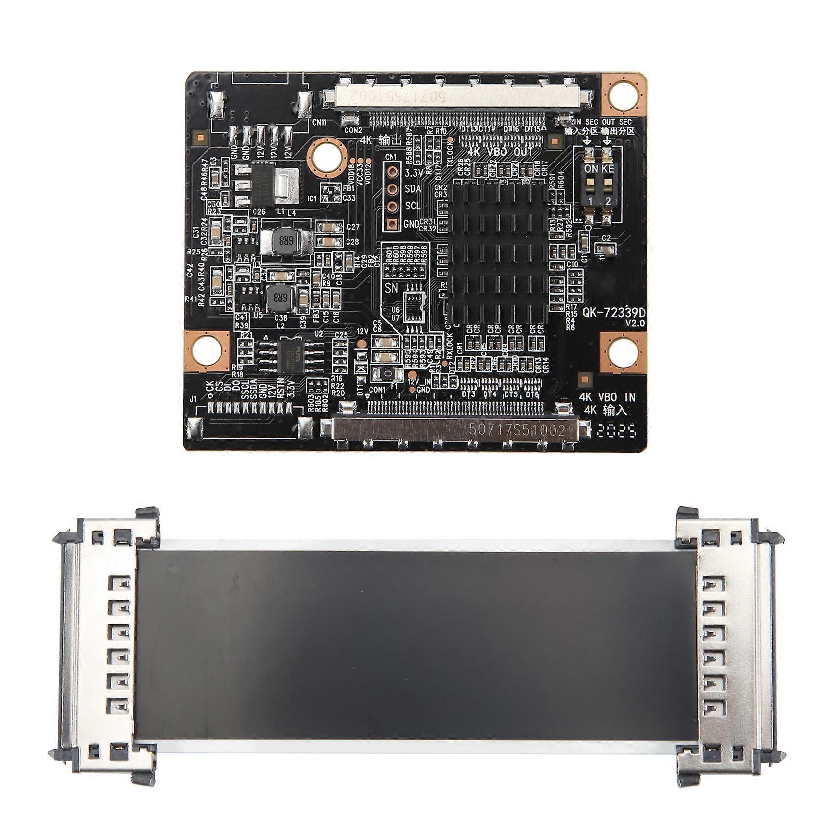 QK-72339D Upgraded Version Adapter Board Solves 4K LCD Screen Partition Problem 4K LCD TV Partition Modification