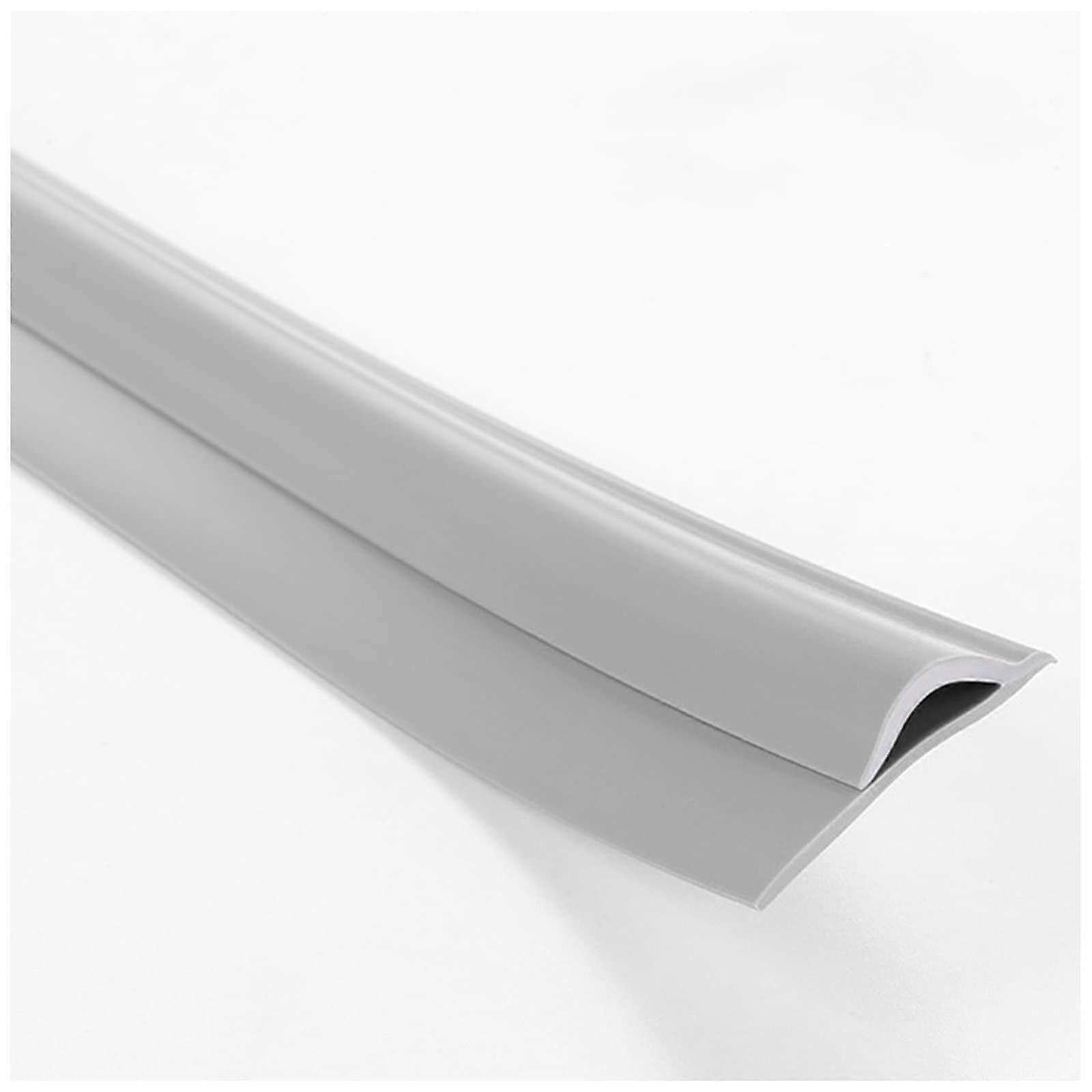 Floor Transition Strip Carpet Edge Trim PVC Flexible Edge Protector 3.2Ft Adhesive Installation