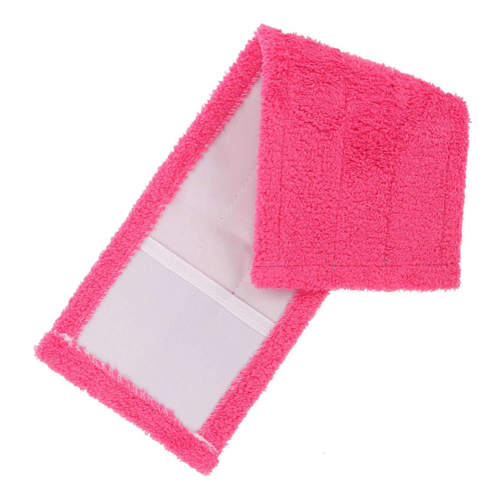 Mop Head Replacement Red Chenille Mop Pad Refill for Hard Floors Dry and Wet Use Machine Washable