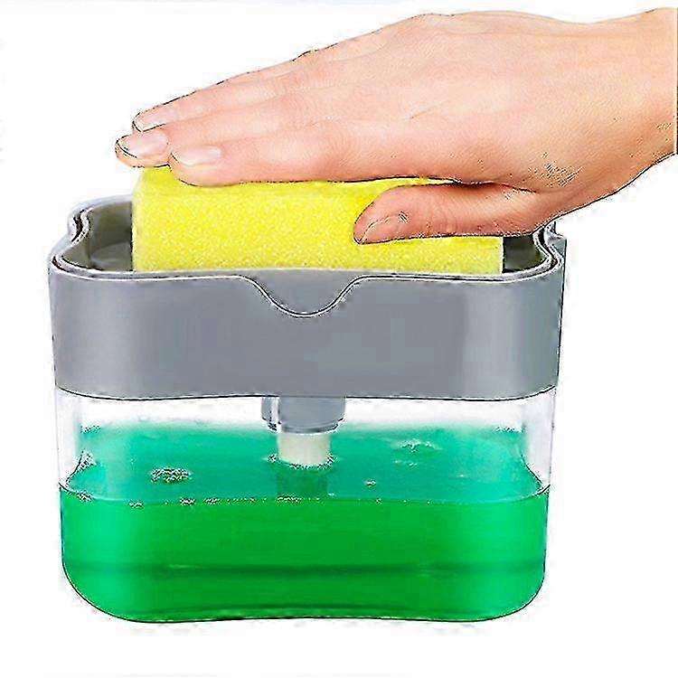 Soap Pump Dispenser and Sponge Holder 25-26