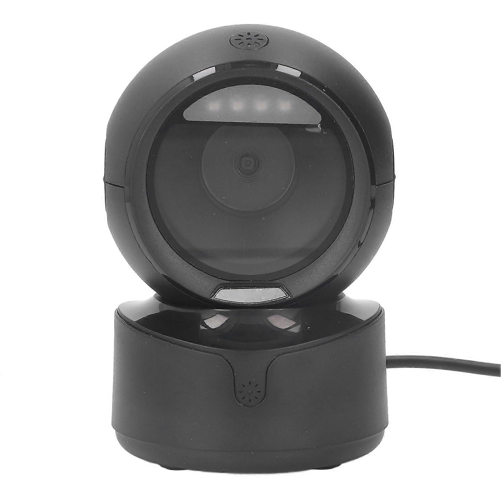 Omnidirectional Barcode Scanner USB with Fast 1D/2D QR Scanning and Hands Retail Use