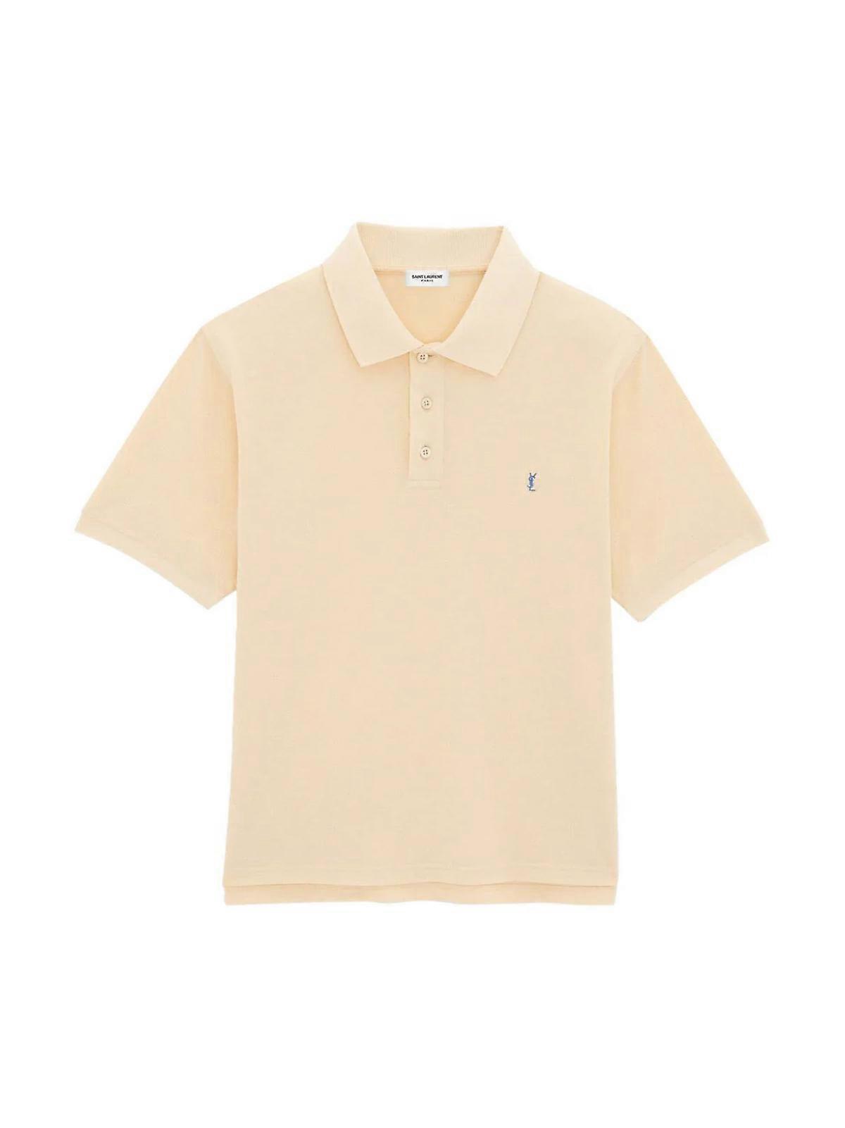 Cassandre YSL Logo Polo Shirt