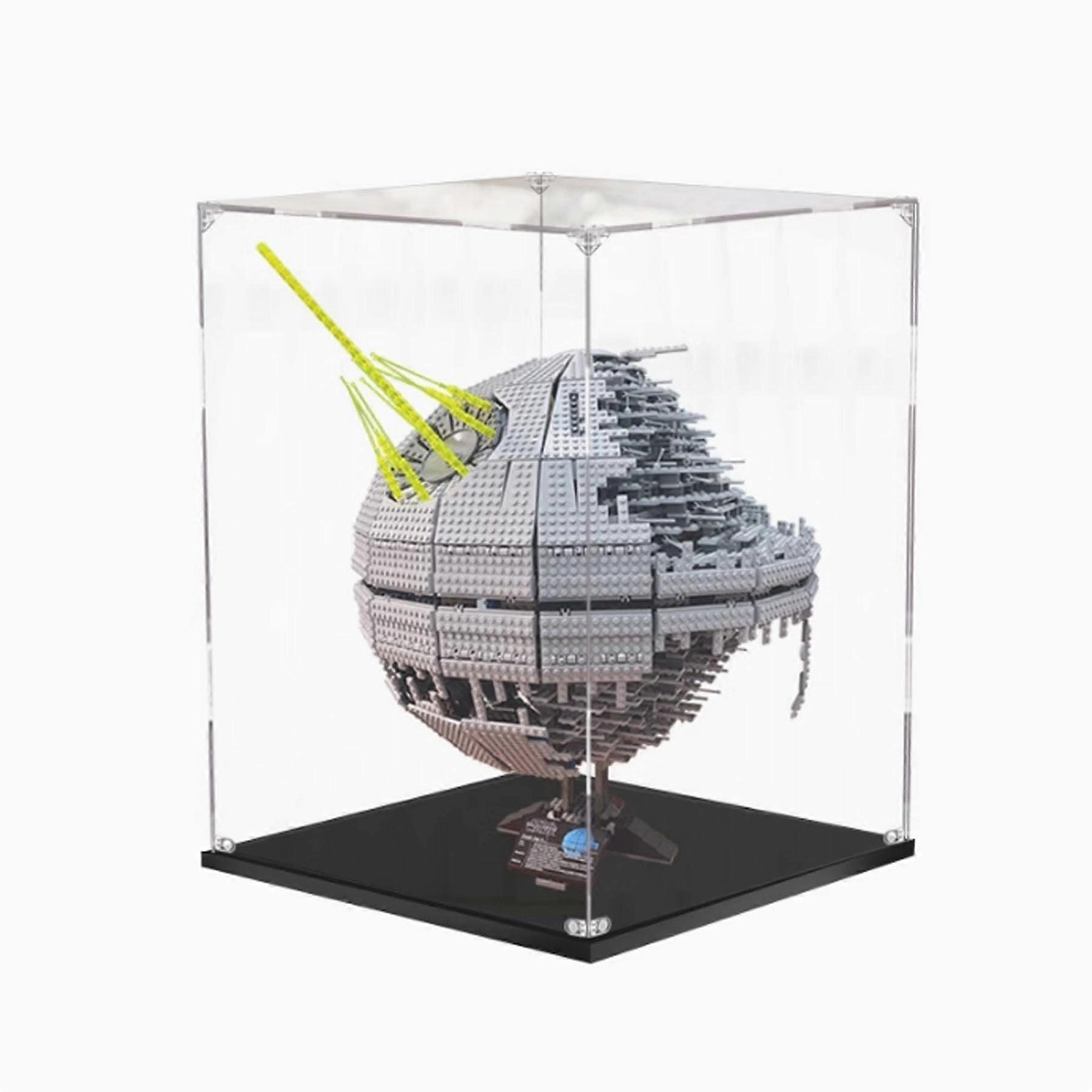 Death Star Display Case 2mm Clear Acrylic Box for  10143 with Dustproof Protection