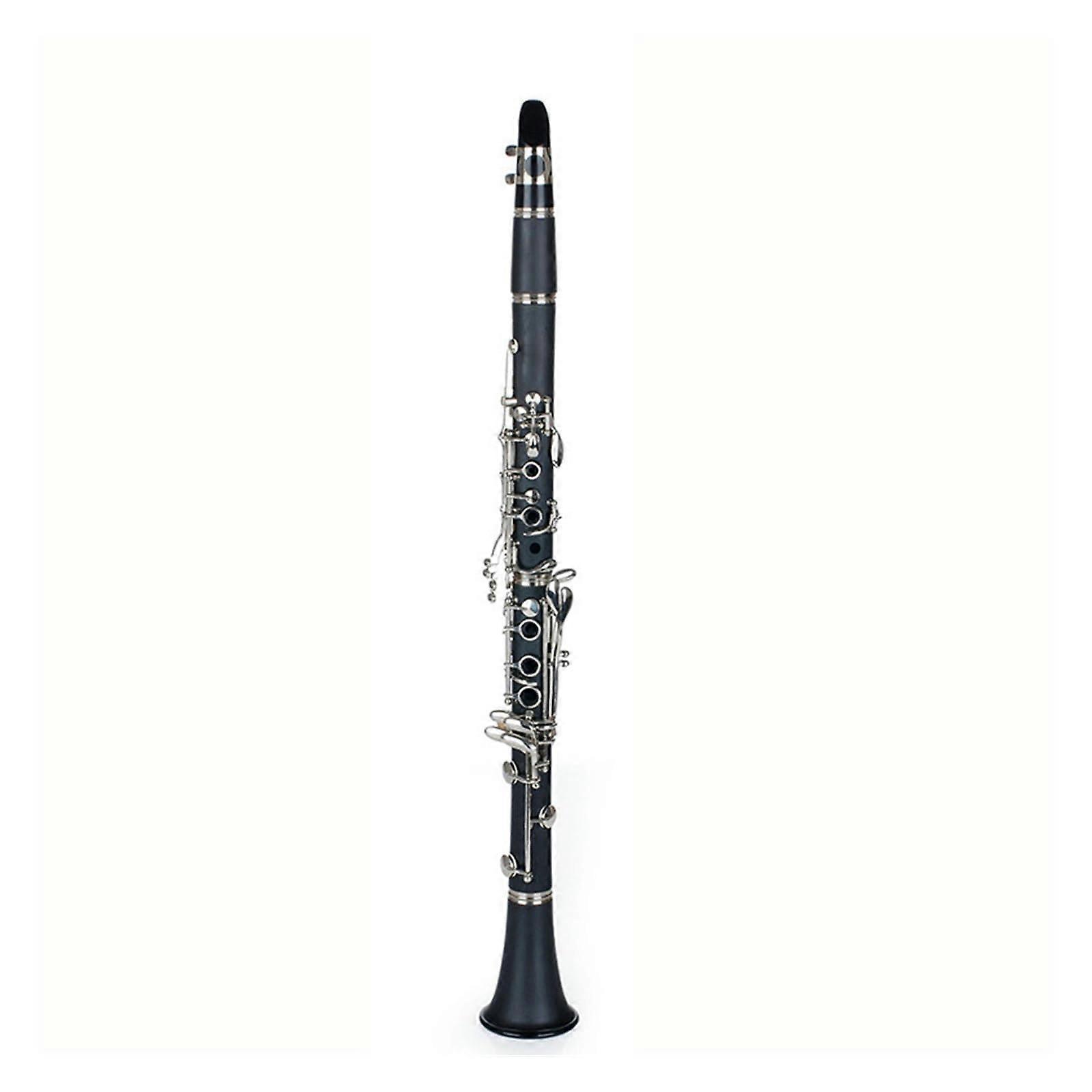 Professional B Flat Clarinet 17 Keys with Precise Keywork and Responsive Playability for Elegant Performance