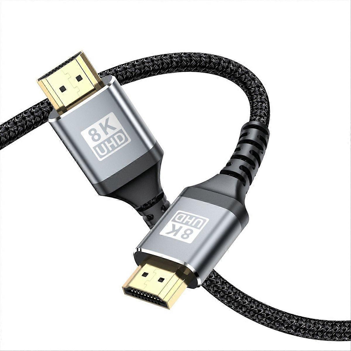HDTV 8K -Compatible 2.1 48Gbps Ultra HD Cable