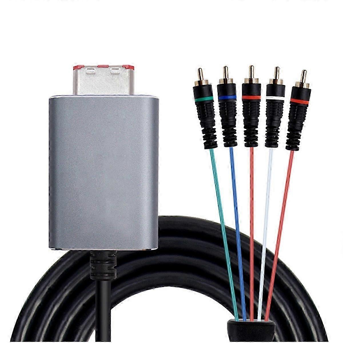 Component Video 5RCA YPbPr Cable for Digital AV Output High Quality Image