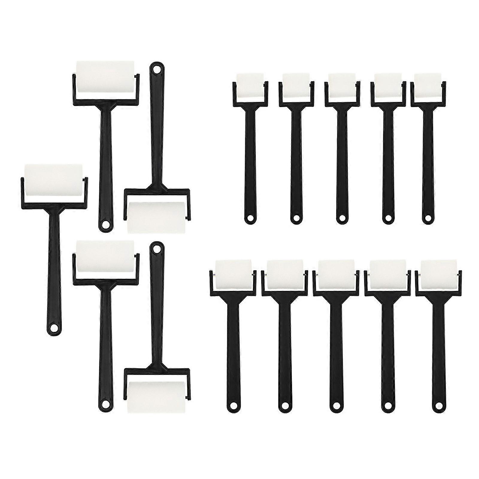 15pcs Portable Sponge Brushes Painted Sponge Rollers Useful Graffiti Brushes Drawing Brush Rollers Tools