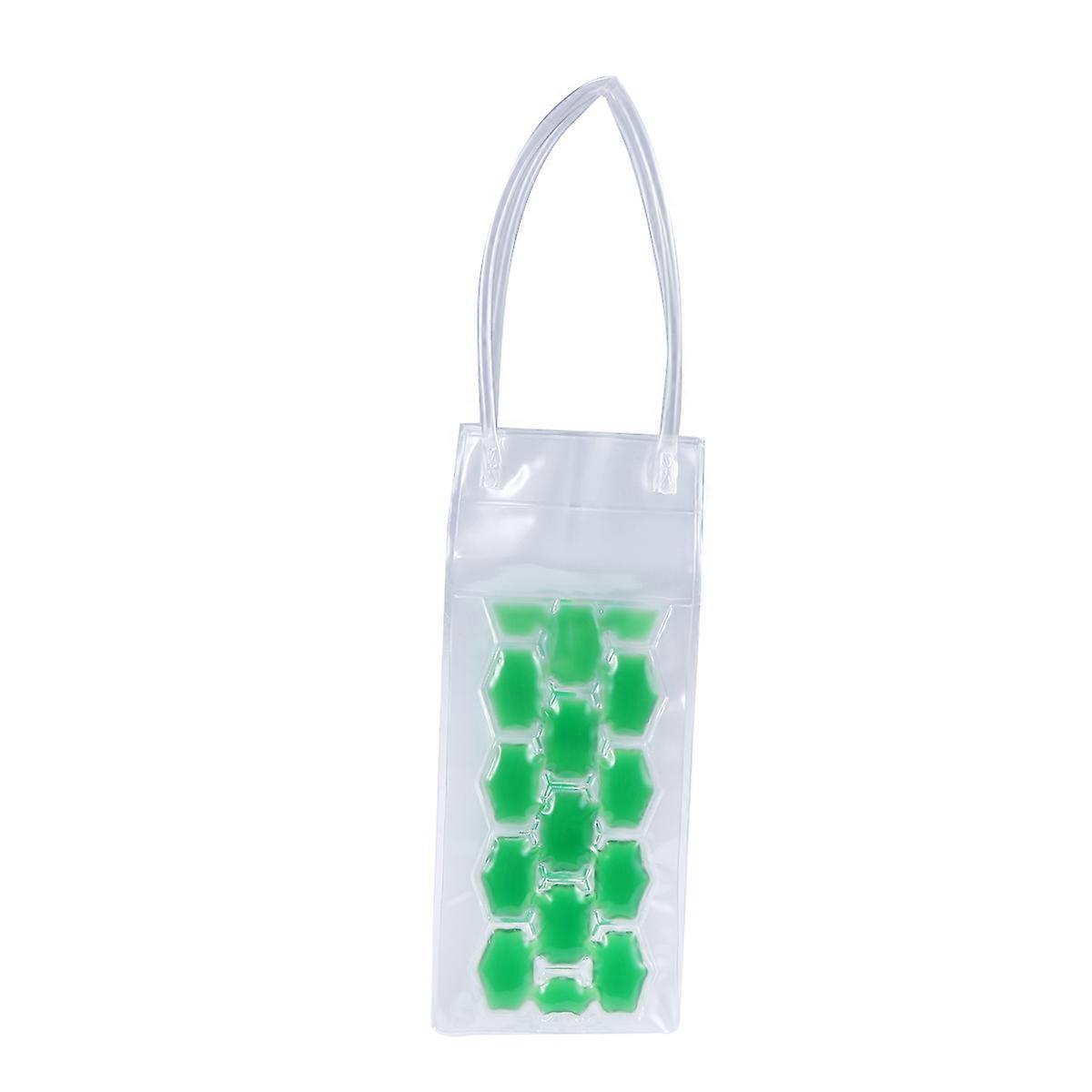 Freezer Bag for Cooling Use Green PVC Cooler