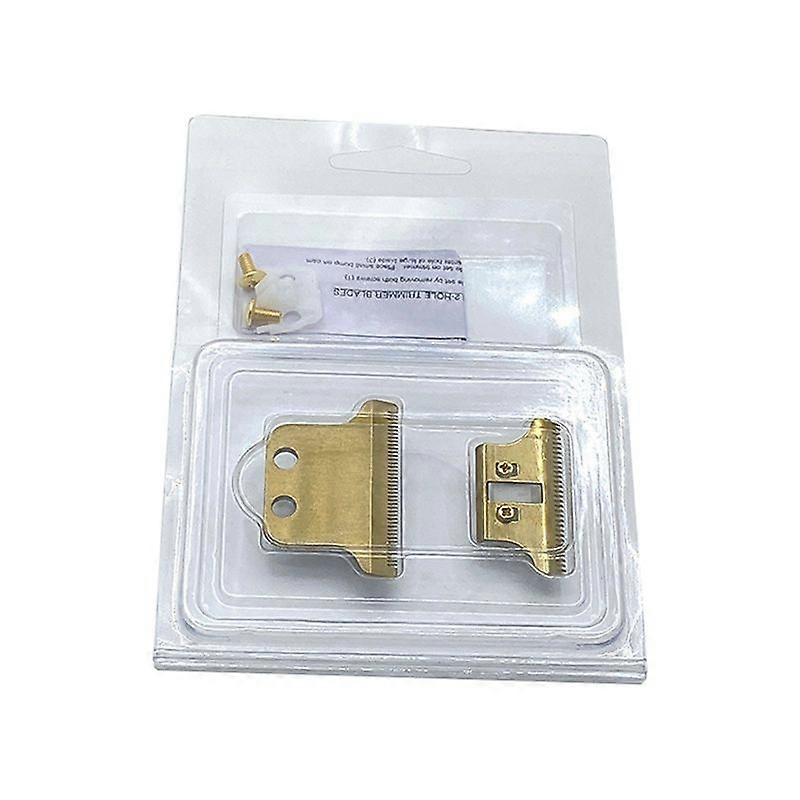 2-Hole Clipper Cutter Replacement Hair Trimmer Blades Gold