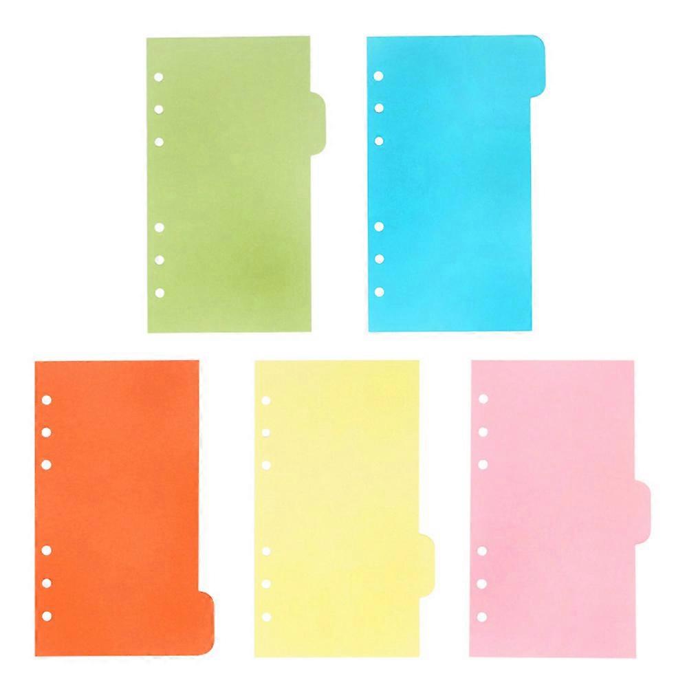 Colored Notebook Divider Tabs for 18Sets Binder Accessories