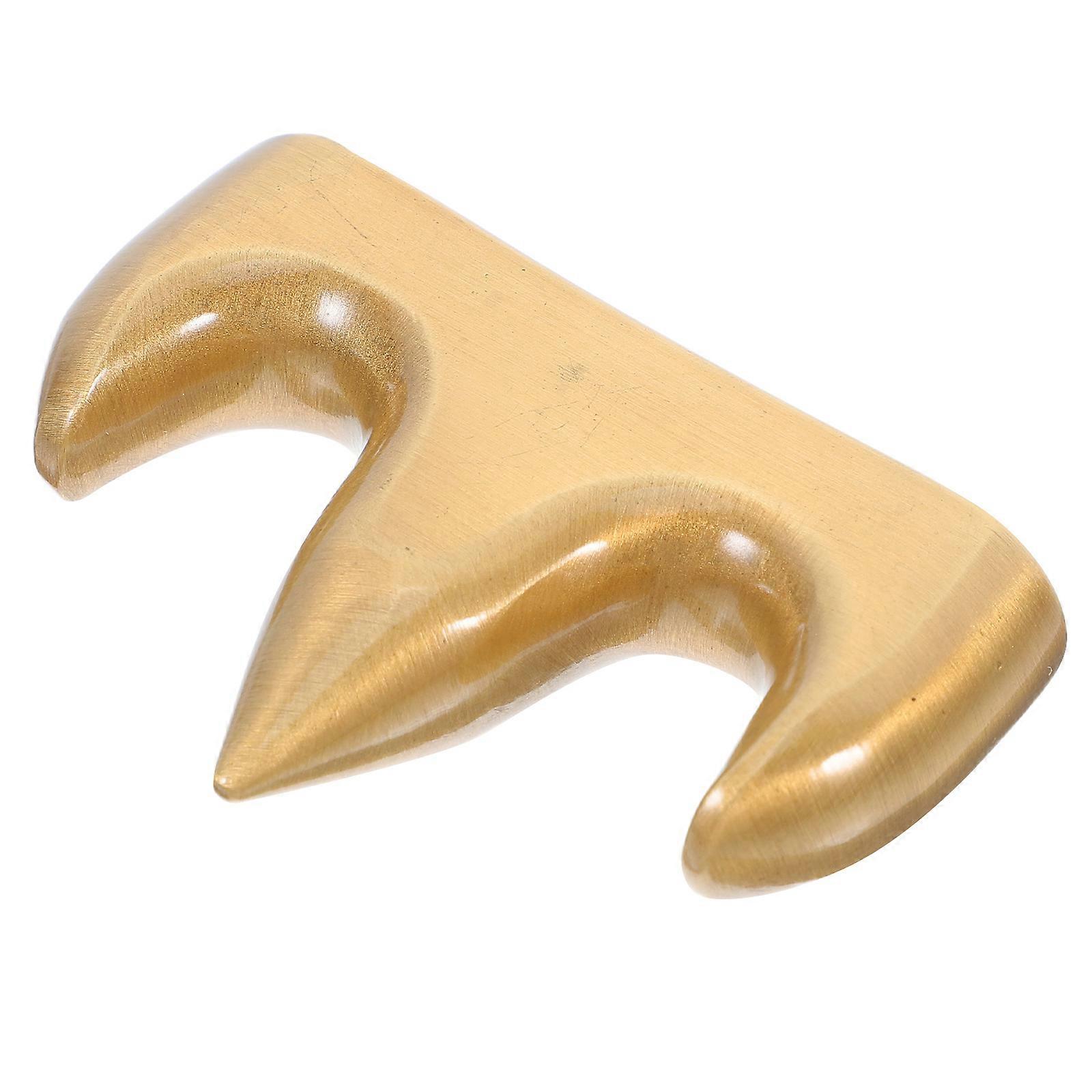 Decorative Paperweight for Calligraphy 2Pcs Brass Mountain-Shaped Accessory