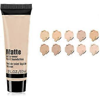 Waterproof Matte Liquid Foundation with Full Coverage Concealer 3in1 BEIGE 1 37ml