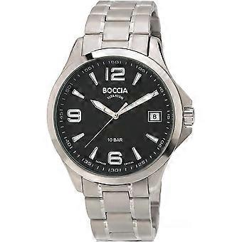 Boccia Silver Titanium Titanium 3591-02 Zegarek męski