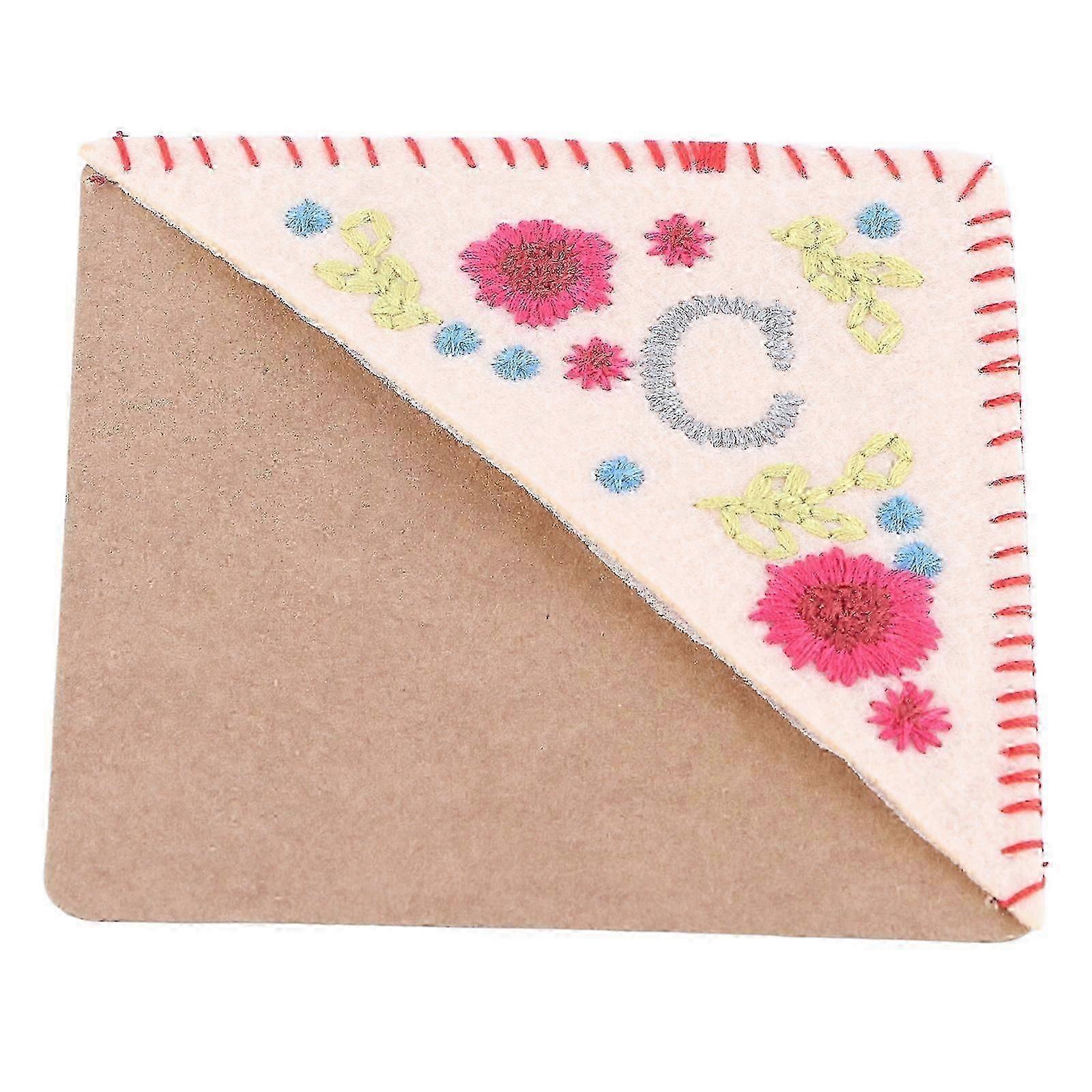 Embroidered Corner Bookmarks, Accessories for Book Lovers