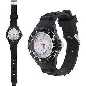 Childrens Watch Decorative Wrist Watch for Kids Gift Giving Black 31X38CM 1Set
