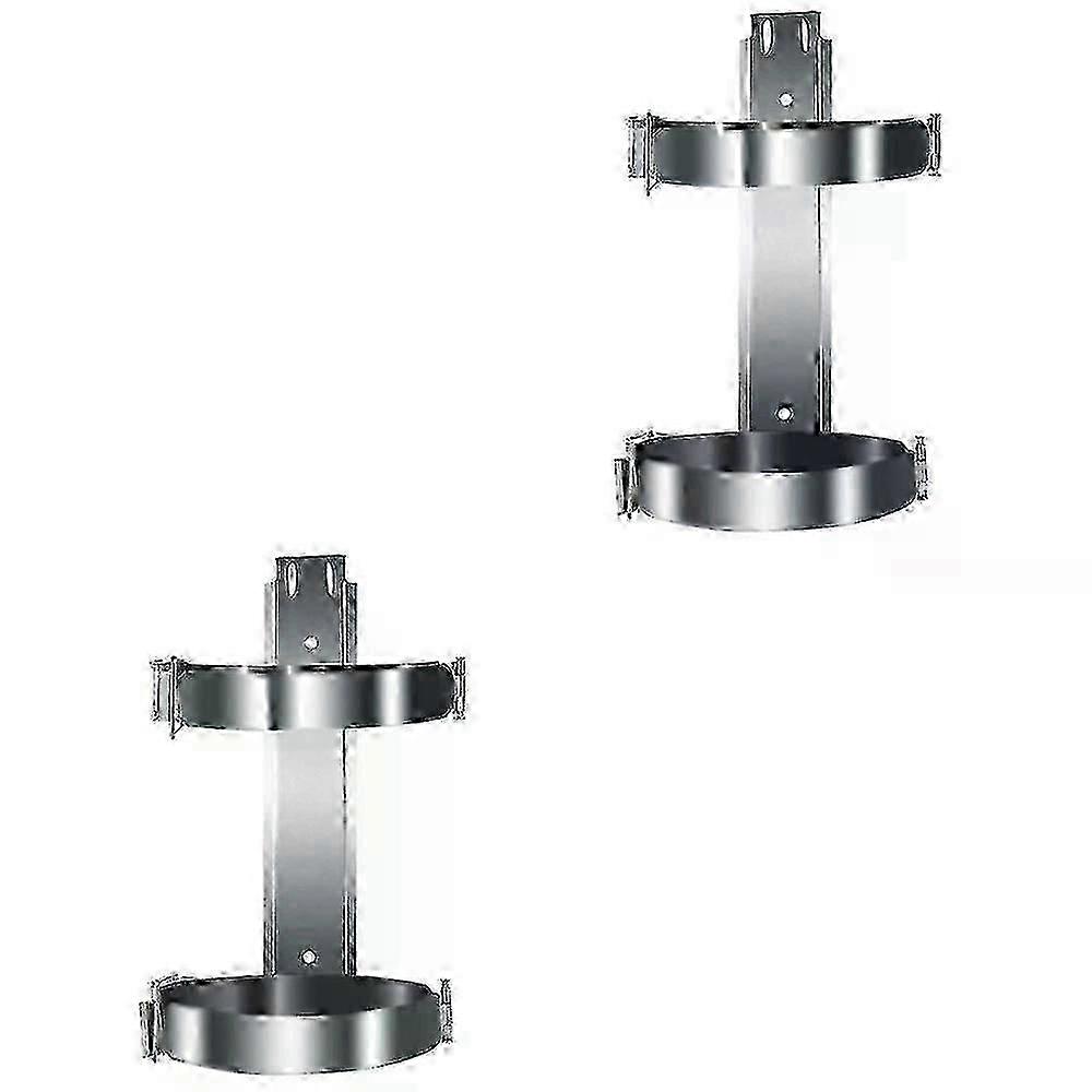 Fire Extinguisher Wall Mount Bracket, 2 Count - Office Holder Hanger