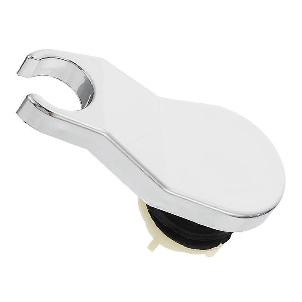 2Pcs Shower Head Holder for Shampoo Bed Plastic Bracket Silver Color