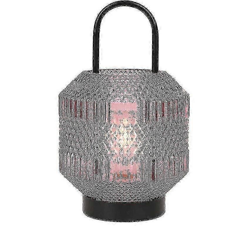 Battery-operated LED table lamp