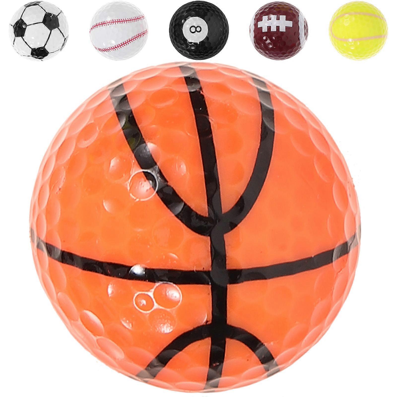 Golf Balls Set Rubber Training with Gift Box 4Sets for Practice