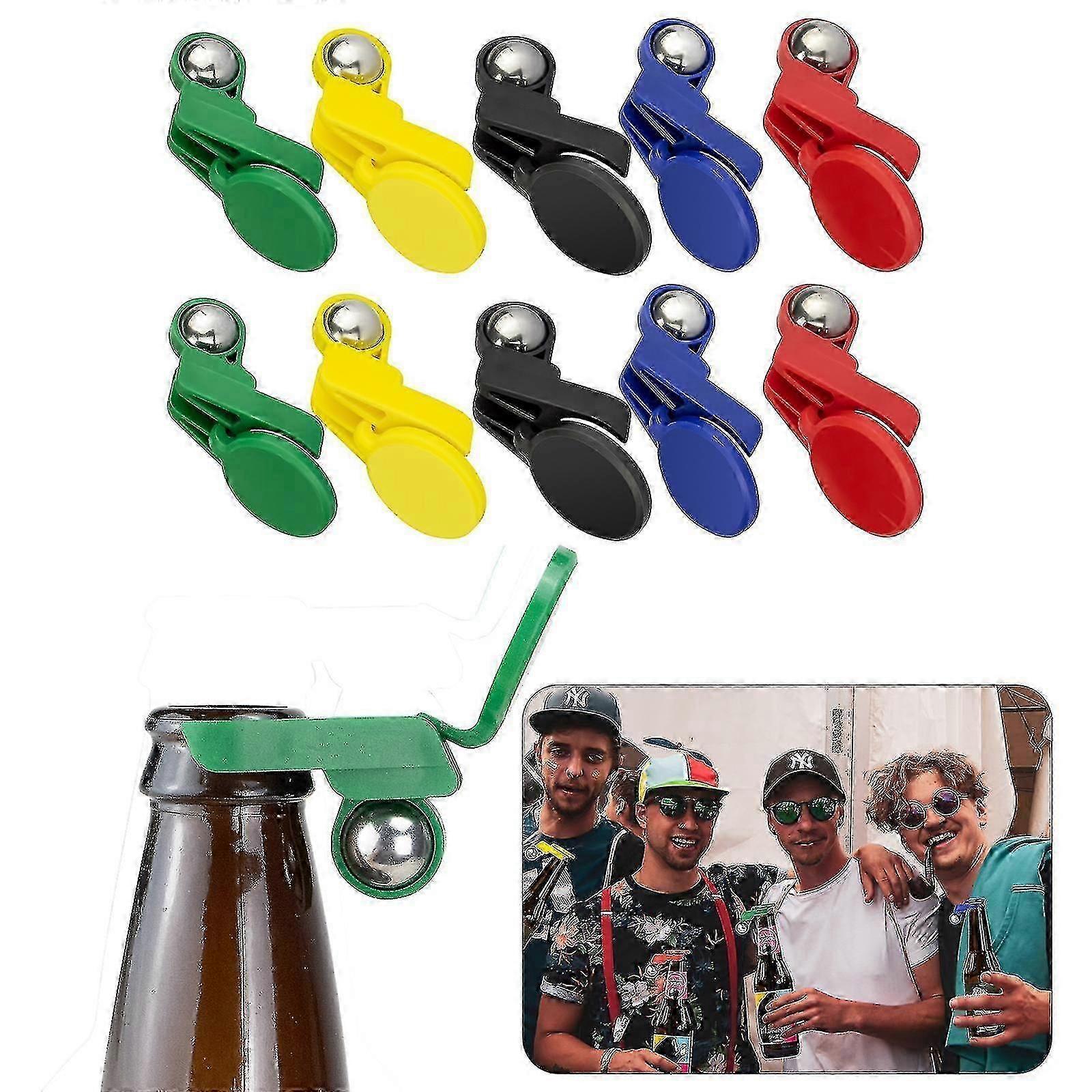 Automatic Beer Caps Set with Insect Protection - Multiple Colors