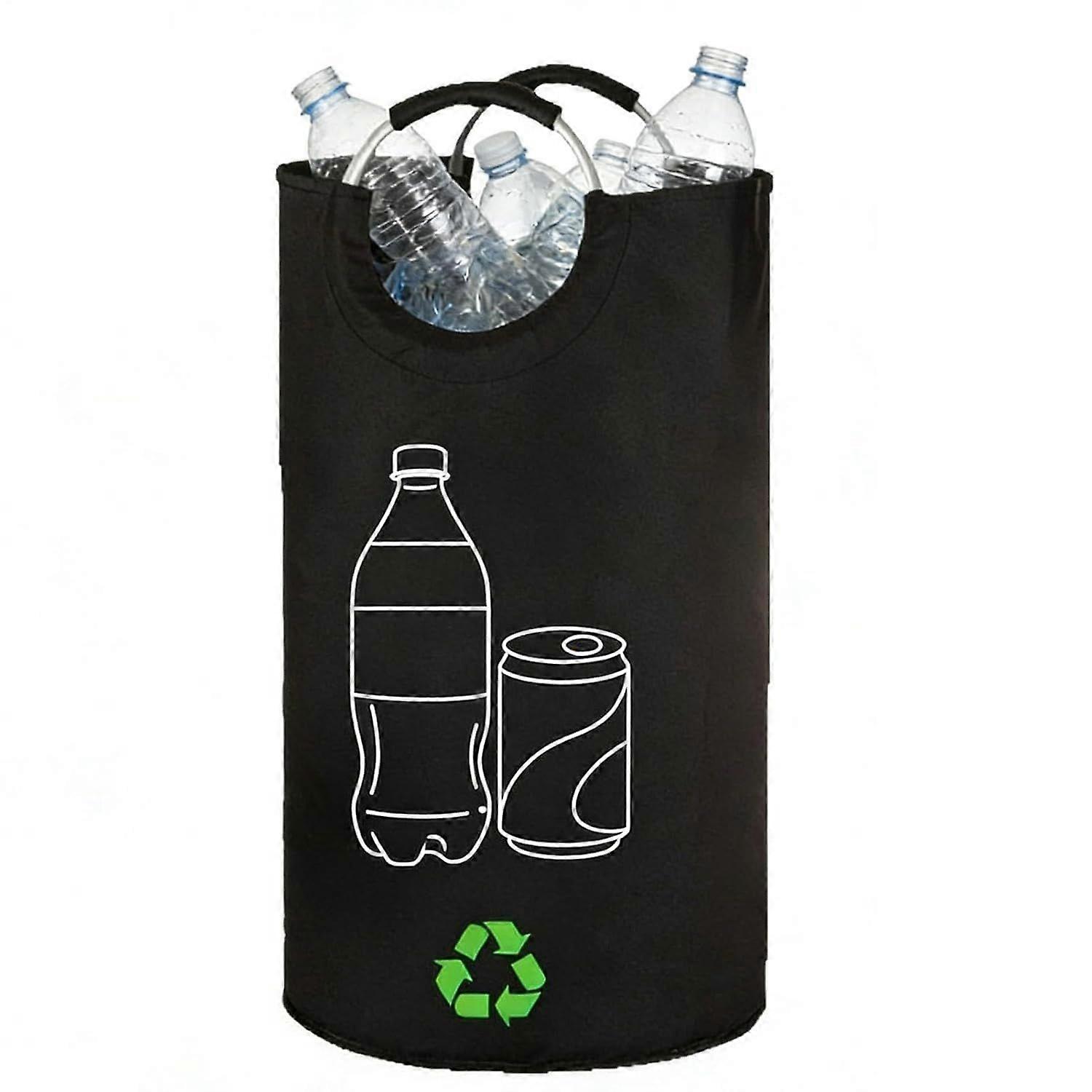 Recyclable Storage Bin - Heavy Duty 82L Container for Waste Sorting