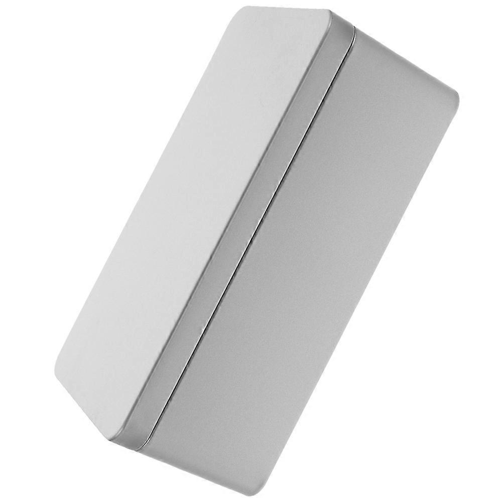 Tin Box With Lid Rectangular Tinplate Box Tinplate Tea Leaves Can Accessory