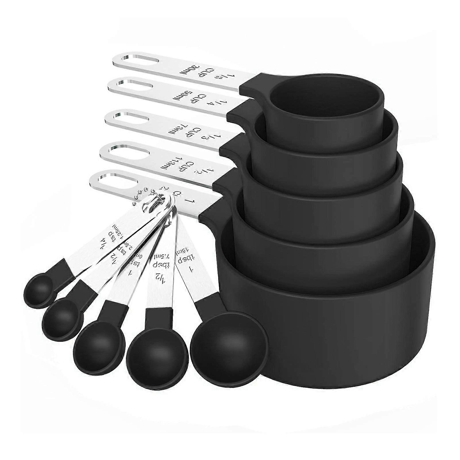Kitchen Measuring Tools - Nesting Design - for Dry & Liquid Ingredients