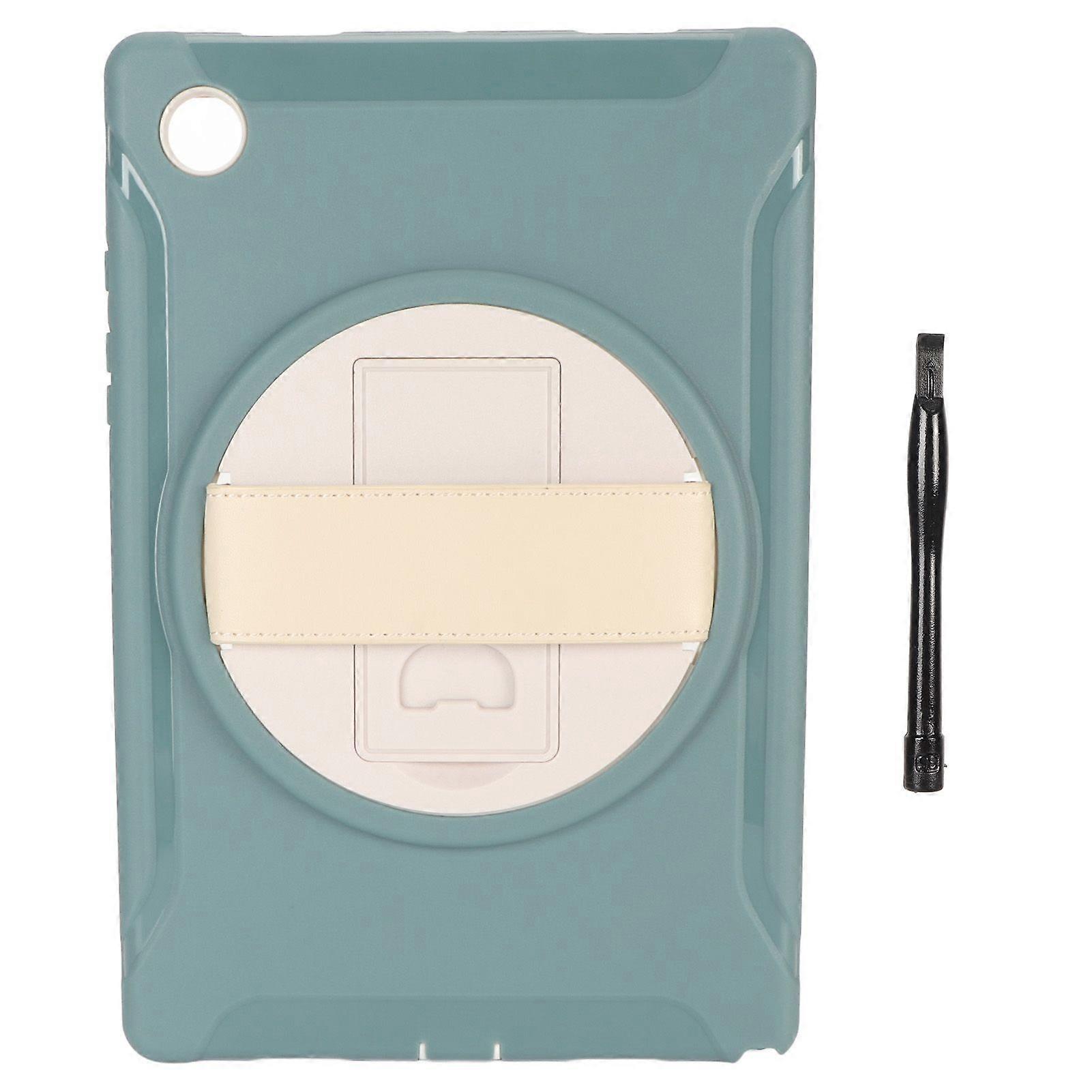 Tablet Case Multifunction Shockproof High Hardness Tablet PC Case with Strap Bracket for Tab A810.5 X200 Tablet Green