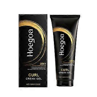 2 Pcs Curling Styling Gel,Natural, Light, Fluffy Styling for Daily Use