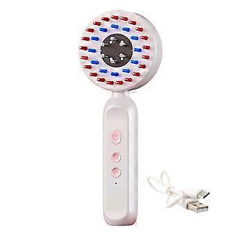 Hair Regrowth Comb - Electric Scalp Massager with Red Blue Light